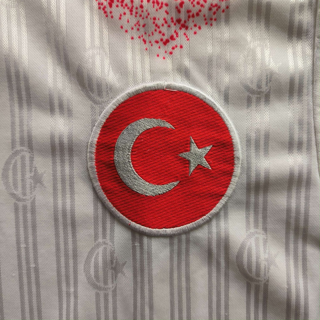 Turkey 1996-98 Adidas away football shirt size L