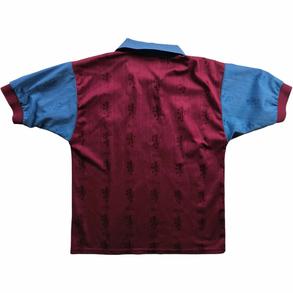 Aston Villa 1995-97 Reebok home football shirt size M