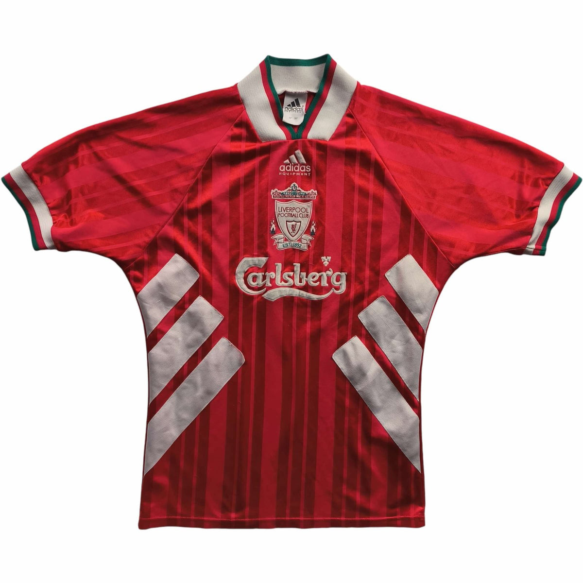 Liverpool 1993-95 Adidas home football shirt size S