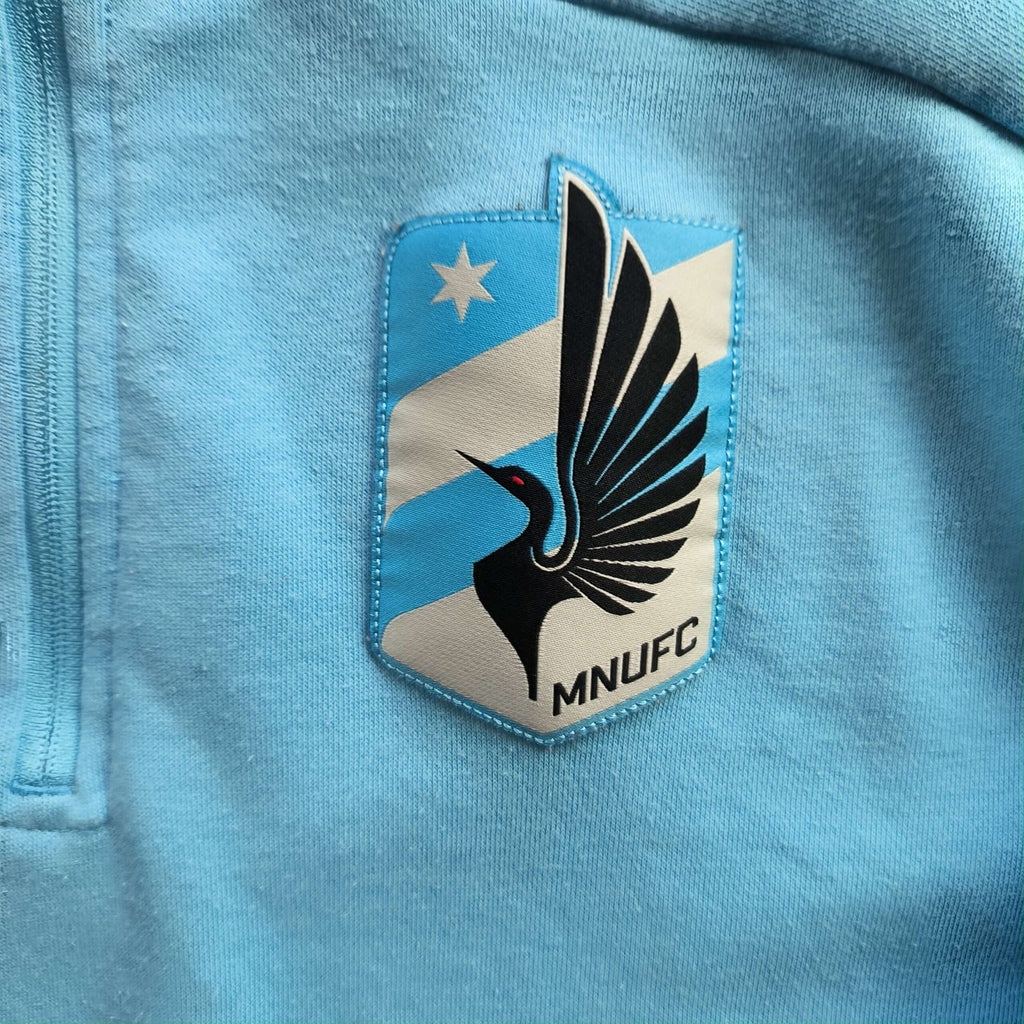 Minnesota United FC 2019-20 Adidas kapucnis felső L-es