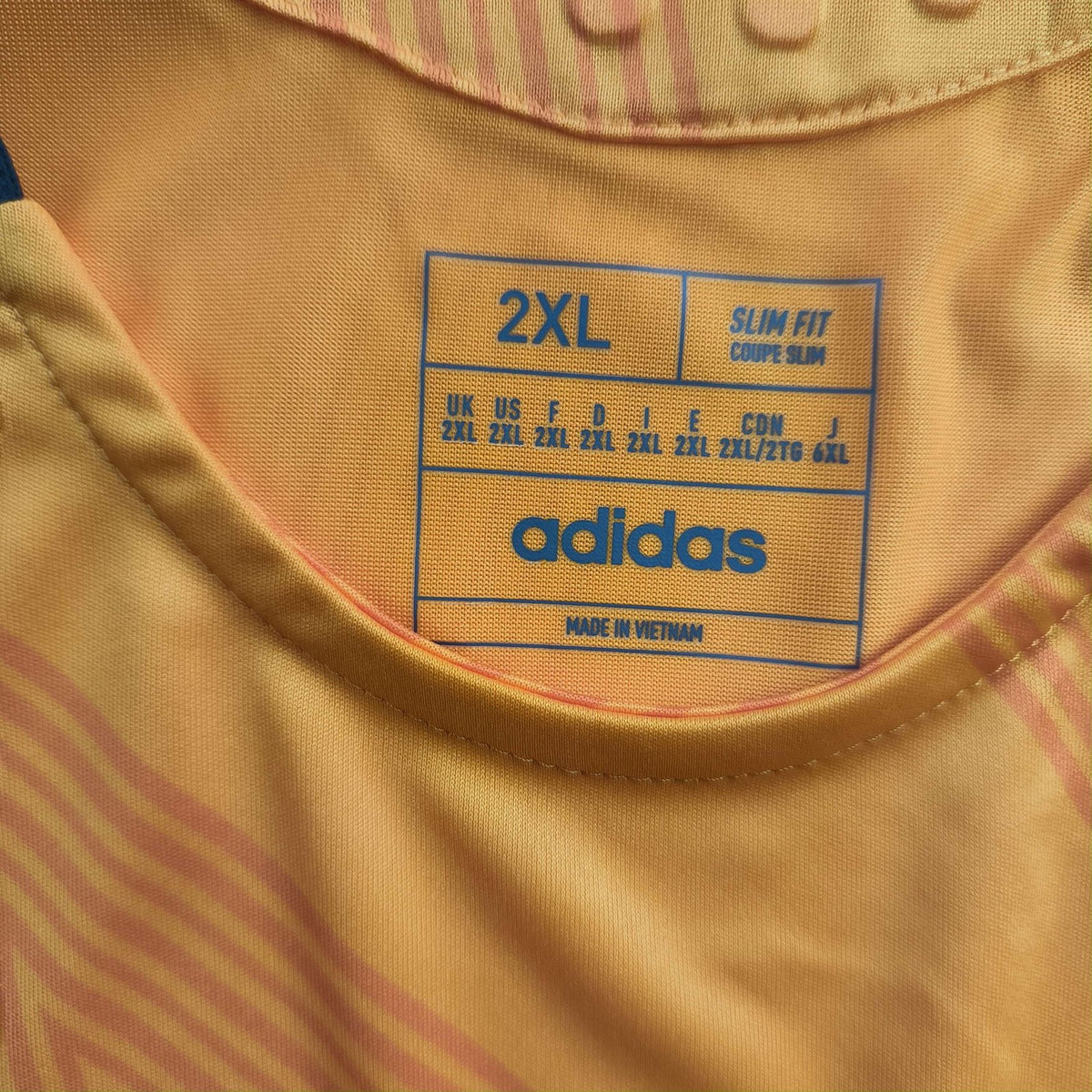 Real Madrid 2024-25 Adidas vendég Player Issue foci mez XXL-es