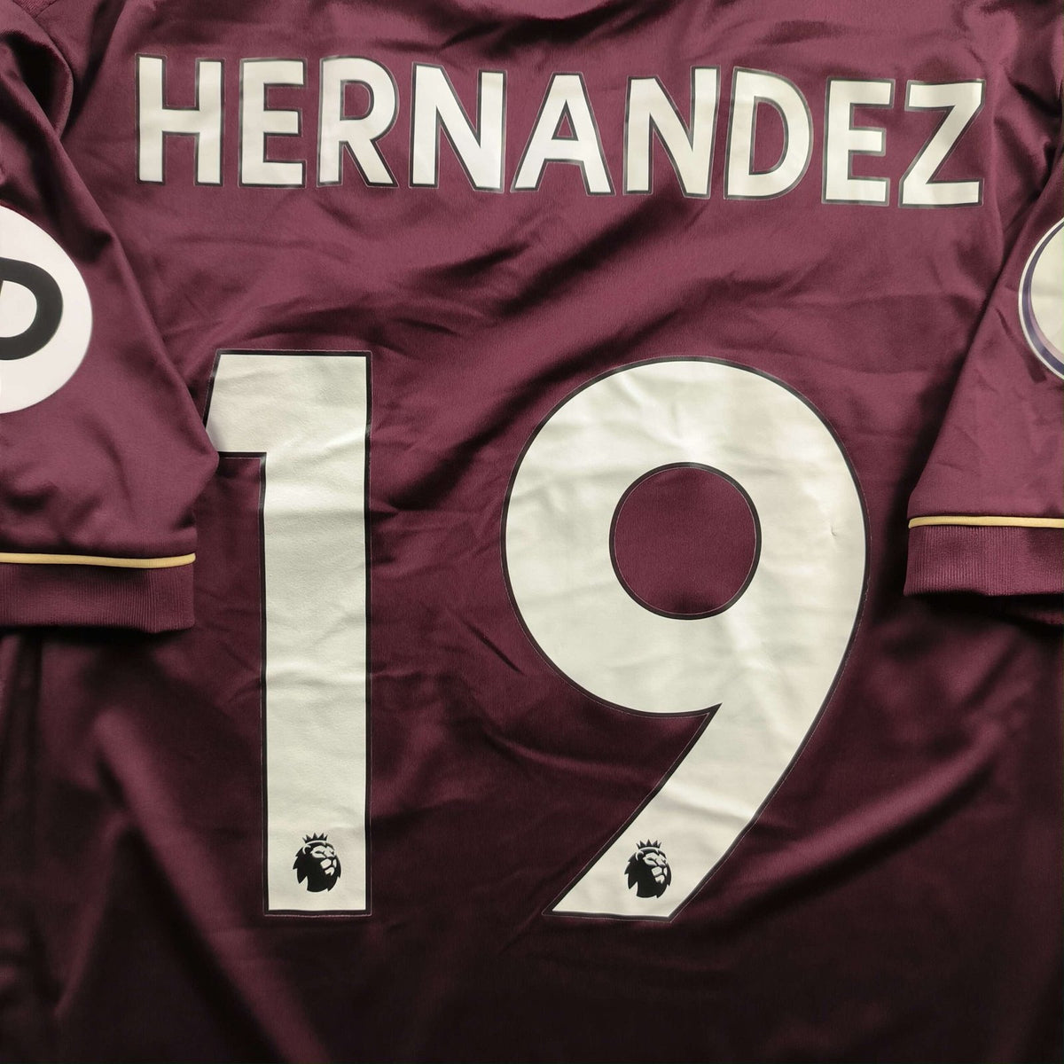 Leeds United 2020-21 Adidas third Pablo Hernandez football shirt size M