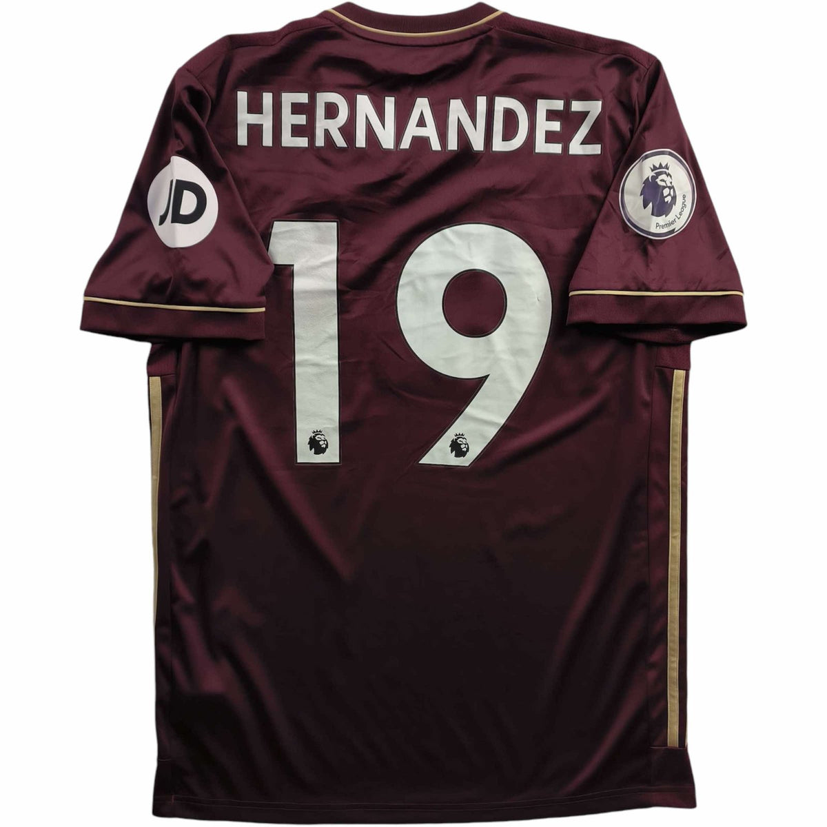 Leeds United 2020-21 Adidas third Pablo Hernandez football shirt size M