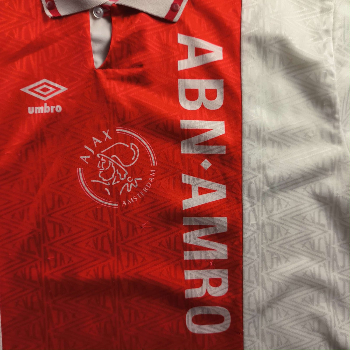 Ajax 1991-93 Umbro hazai foci mez L-es