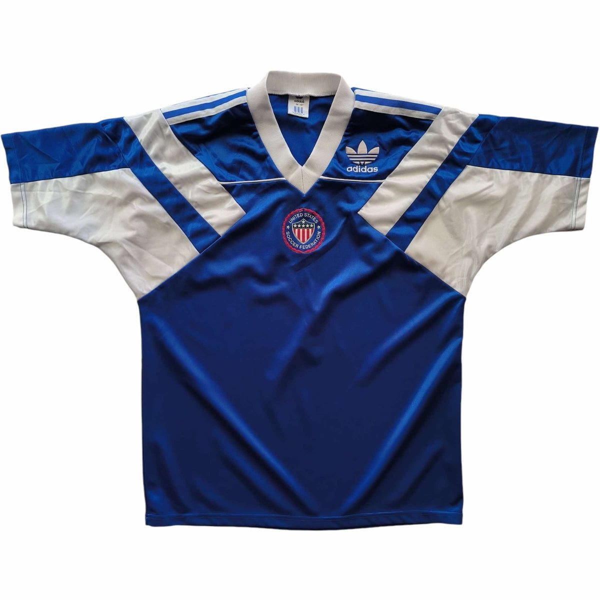 USA 1990-92 Adidas away football shirt size M