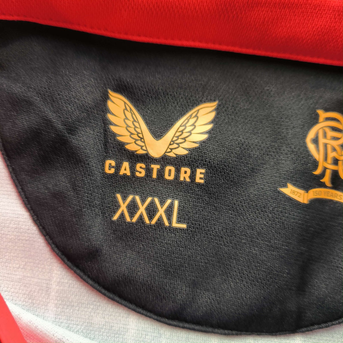 Rangers 2021-22 Castore away Pre-Match training football shirt size 3XL