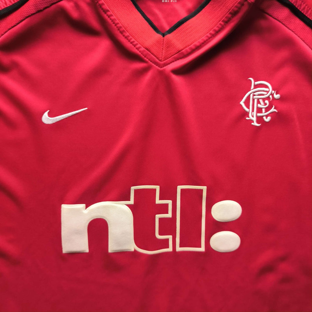 Rangers 2000-02 Nike third football shirt size L
