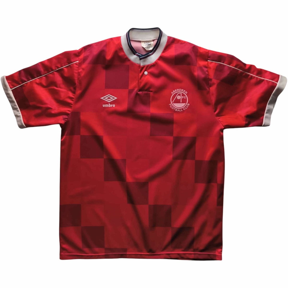 Aberdeen 1987-90 Umbro home football shirt size M