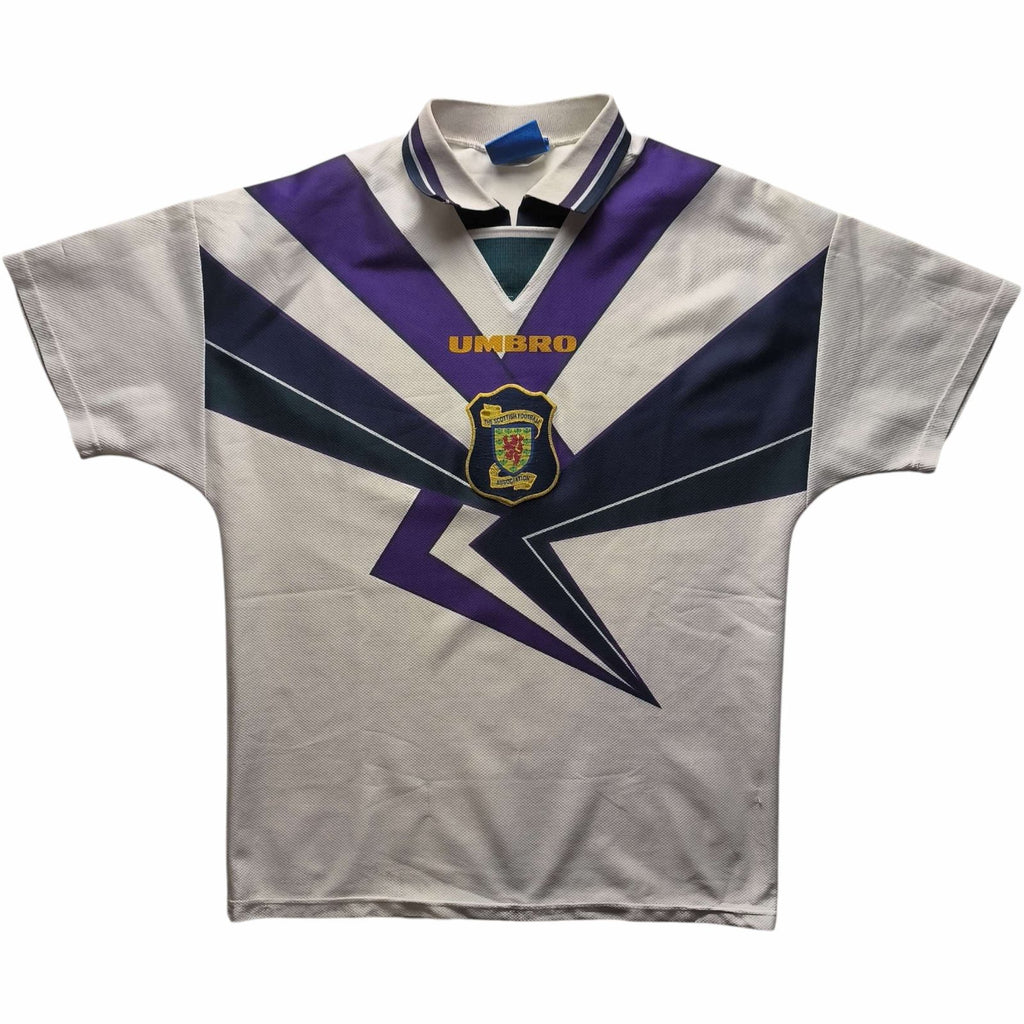 Scotland 1994-96 Umbro away football shirt size L