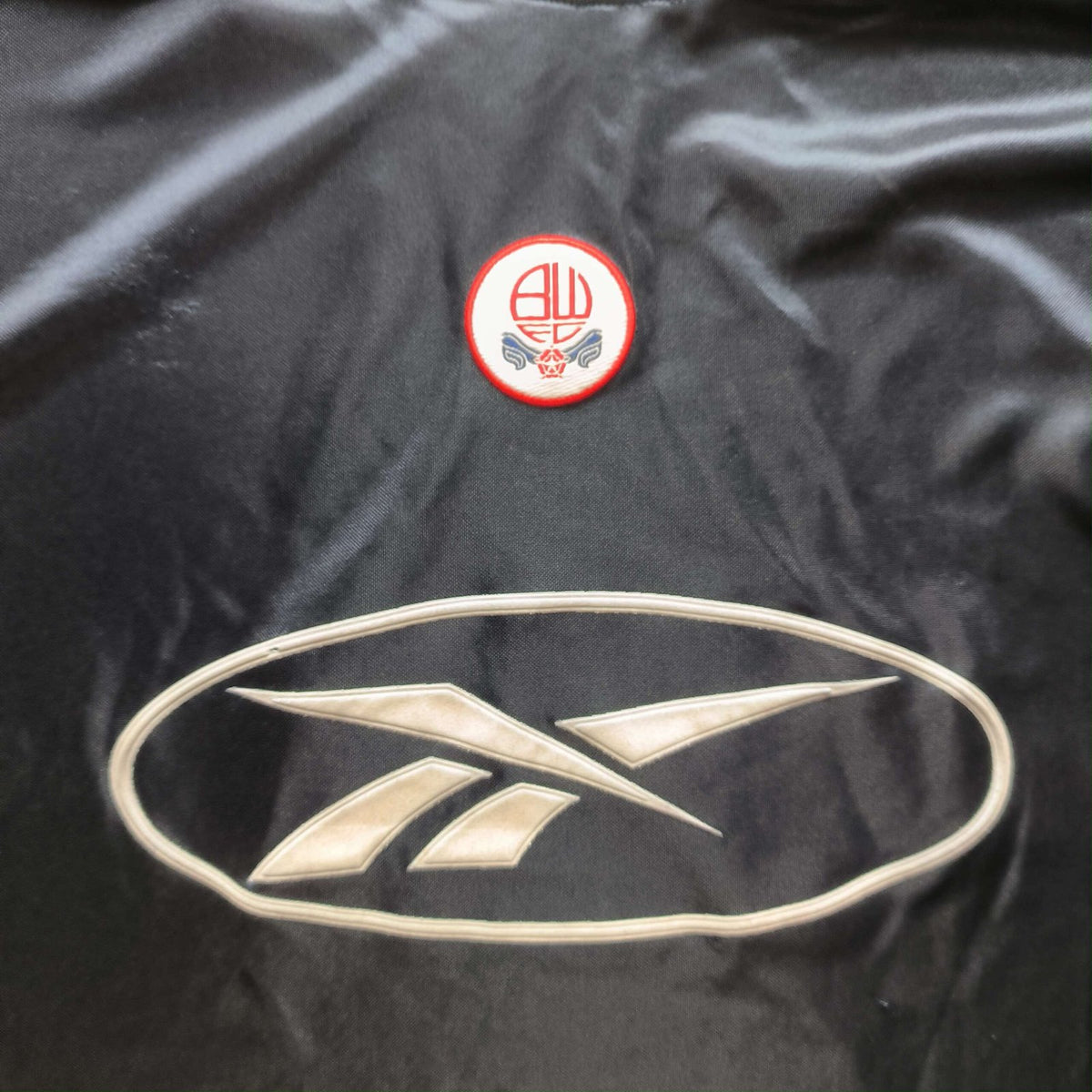 Bolton Wanderers 1998-2000 Reebok training foci mez S-es