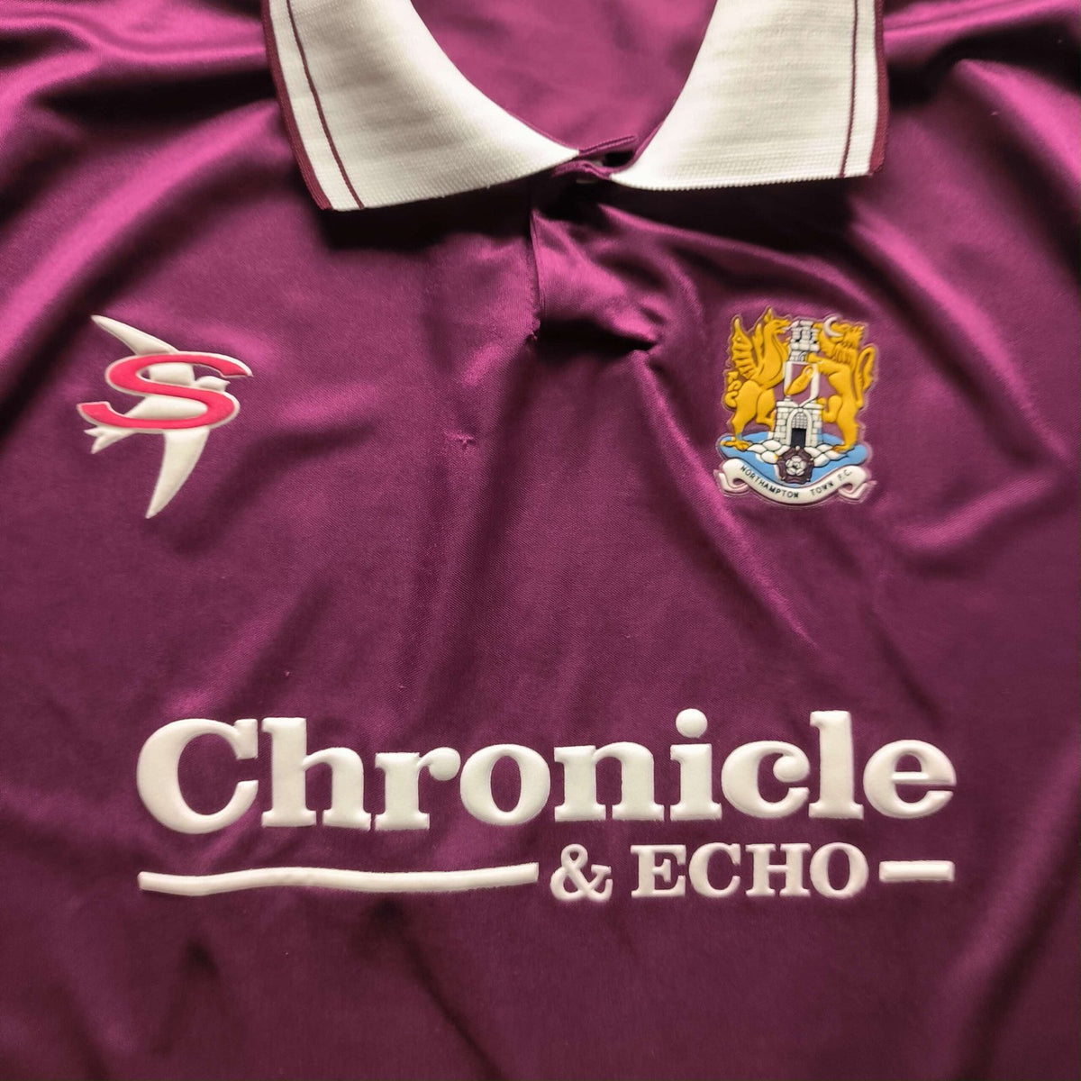 Northampton Town 1994-95 Swift home football shirt size M