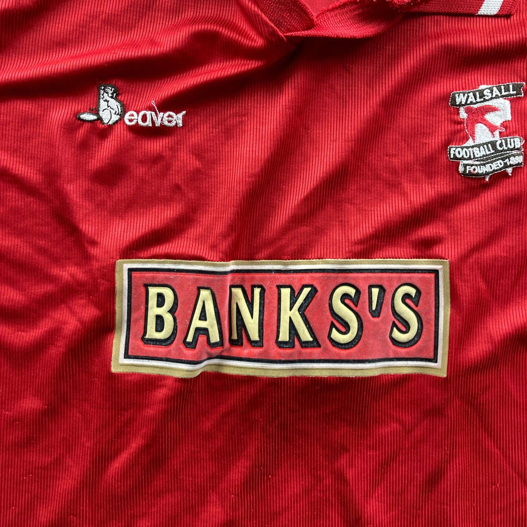 Walsall 2001-02 Beaver hazai foci mez XL-es