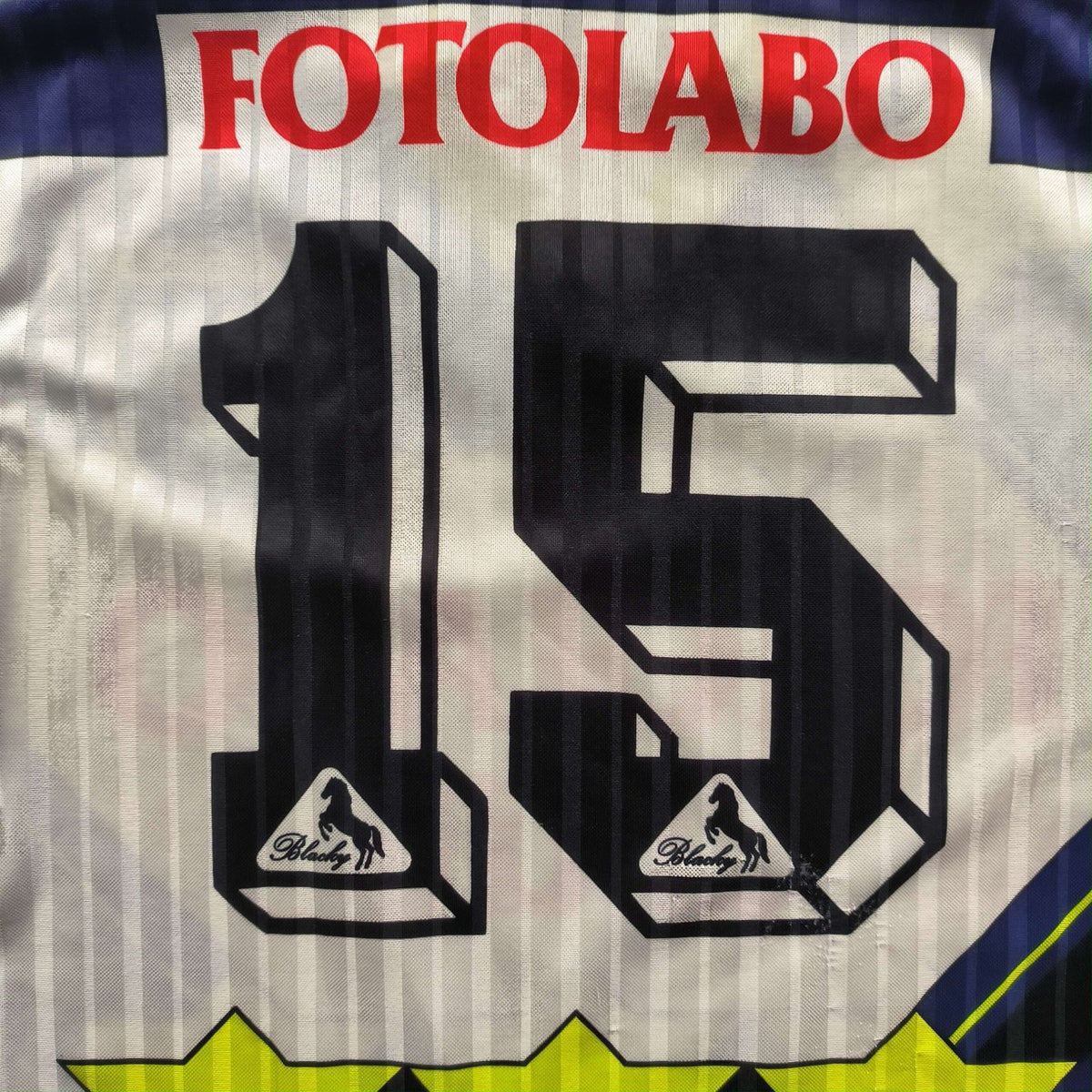 L’Equipe Des Etoiles 1990-92 home #15 football shirt size S