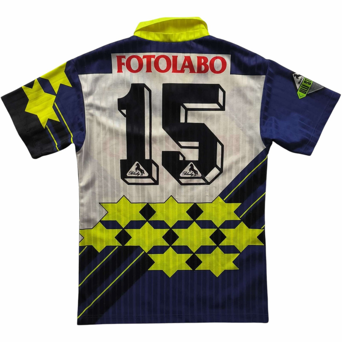 L’Equipe Des Etoiles 1990-92 home #15 football shirt size S