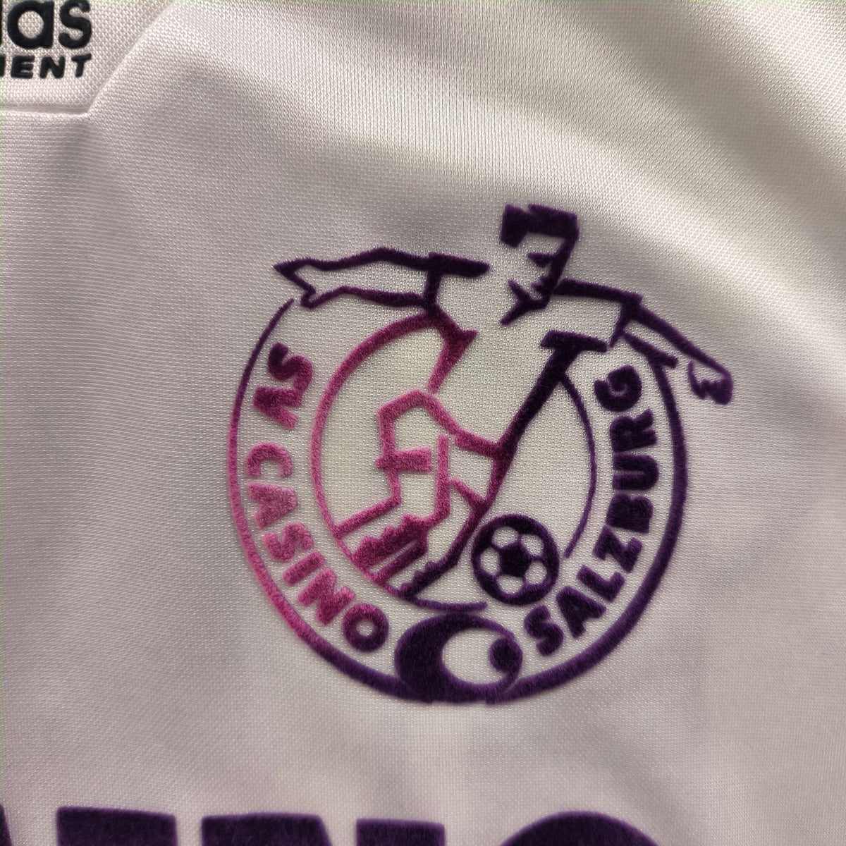 Casino Salzburg 1993-95 Adidas hazai #19 foci mez XL-es