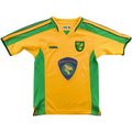 Norwich City 2003-05 Xara home „Olly” football shirt size 152