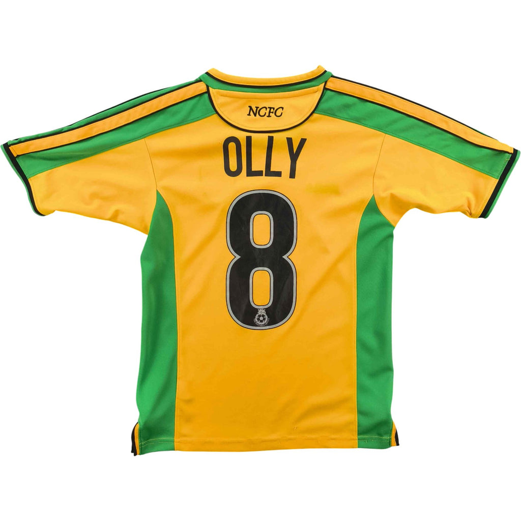 Norwich City 2003-05 Xara home „Olly” football shirt size 152