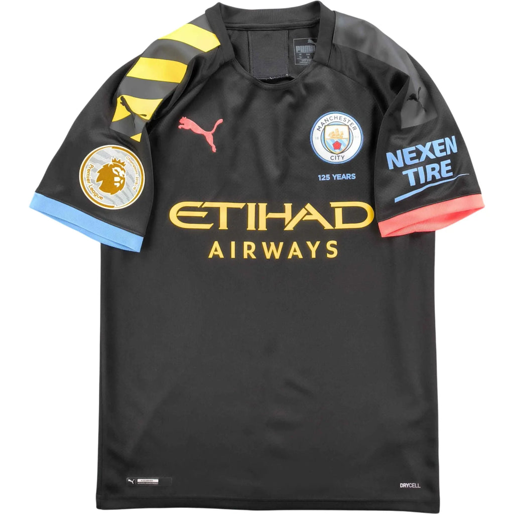 Manchester City 2019-20 Puma away Phil Foden football shirt jersey size XS