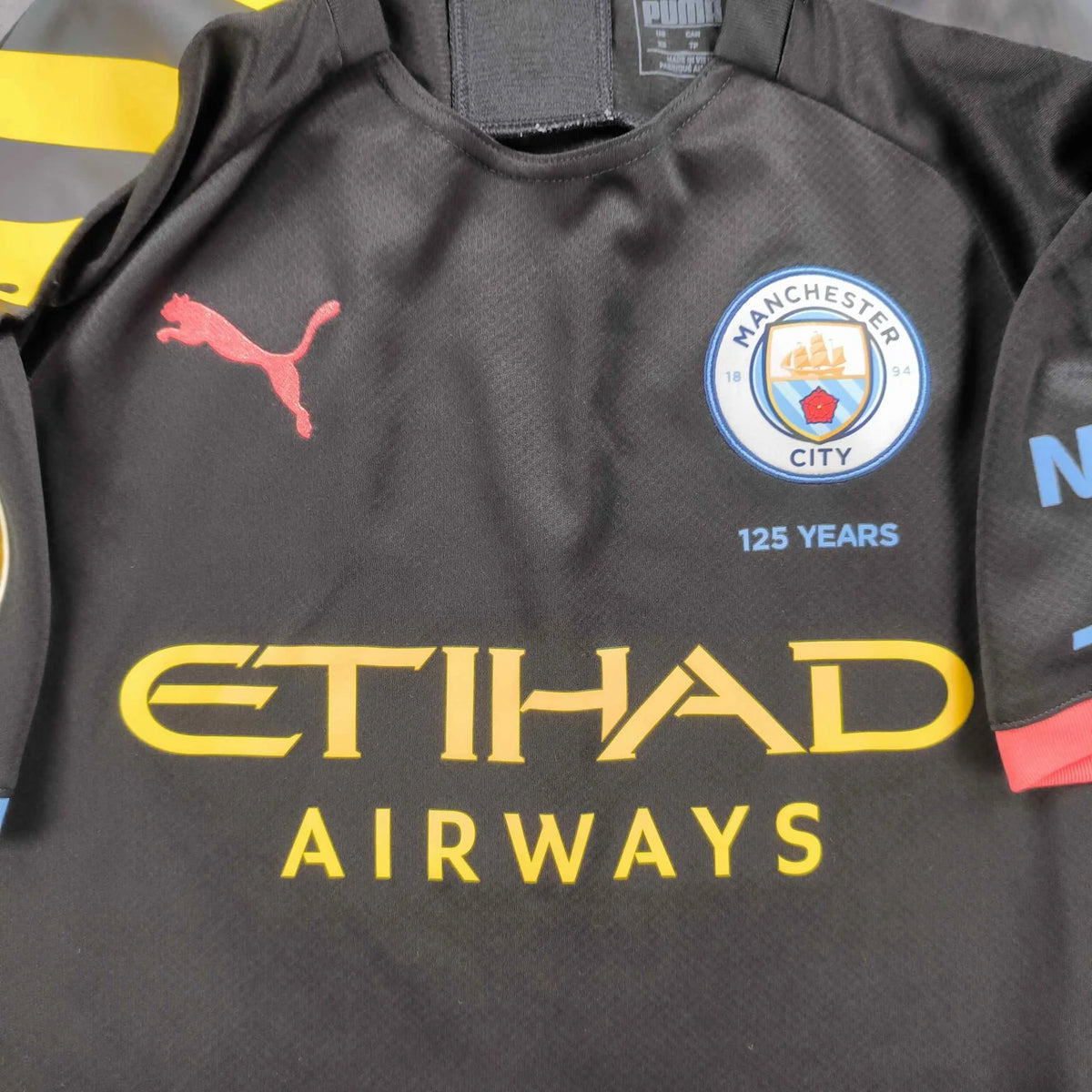 Manchester City 2019-20 Puma vendég Phil Foden foci mez XS