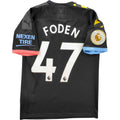 Manchester City 2019-20 Puma away Phil Foden football shirt jersey size XS