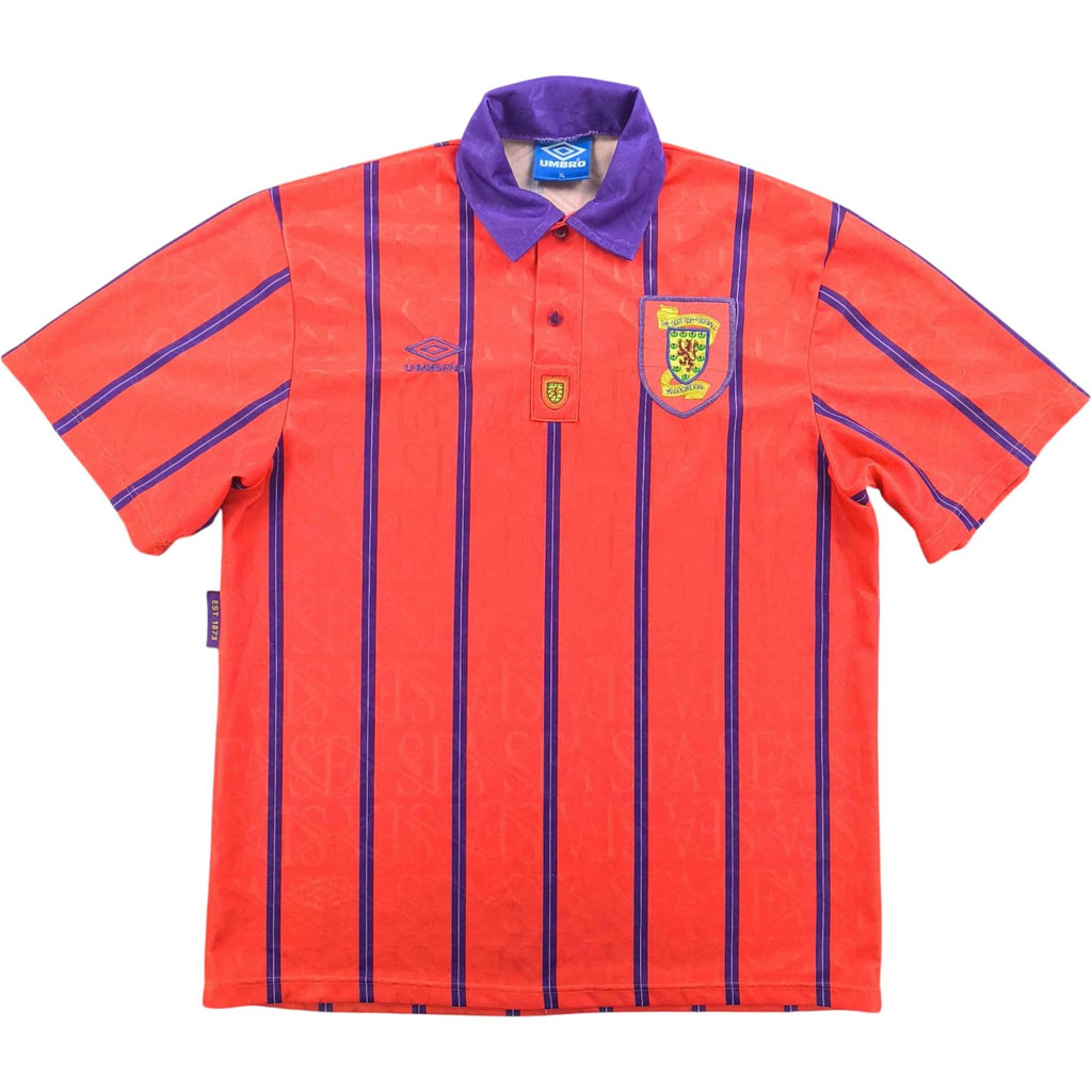 Scotland 1993-94 Umbro away football shirt size XL