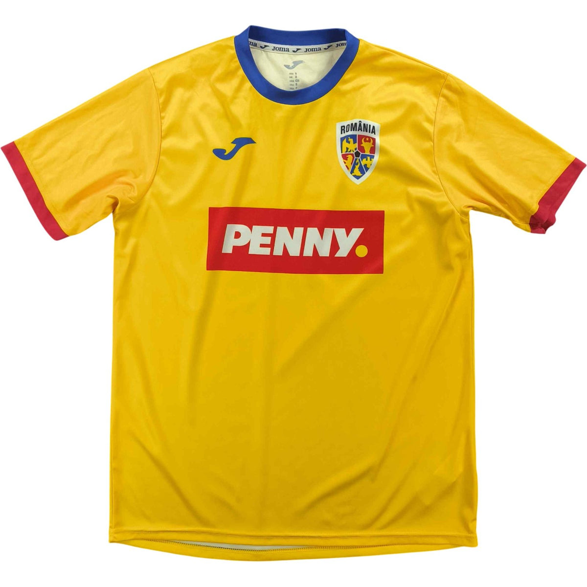 Romania 2024-25 Joma home fan football shirt size S