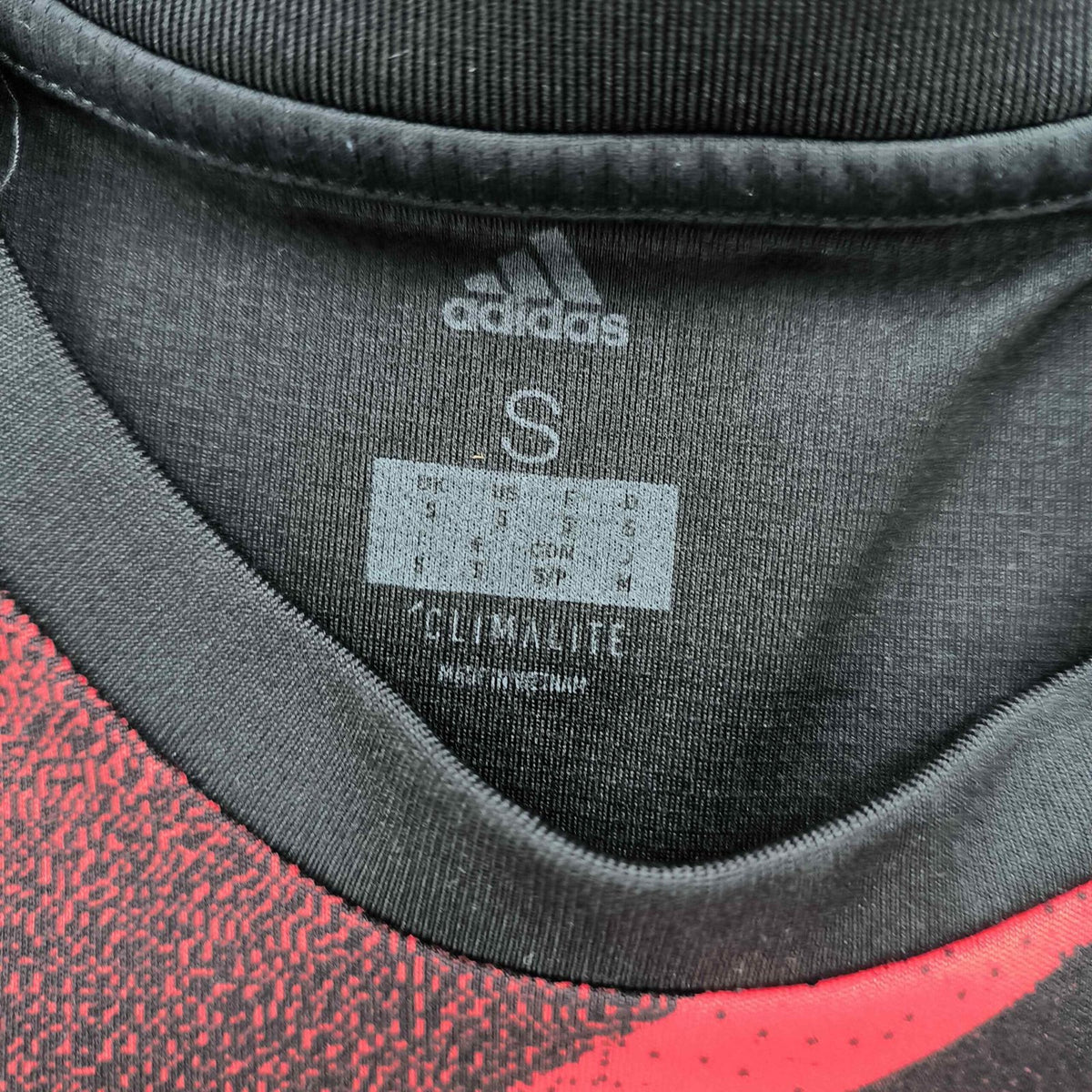 Manchester United 2017-18 Adidas training foci mez S-es