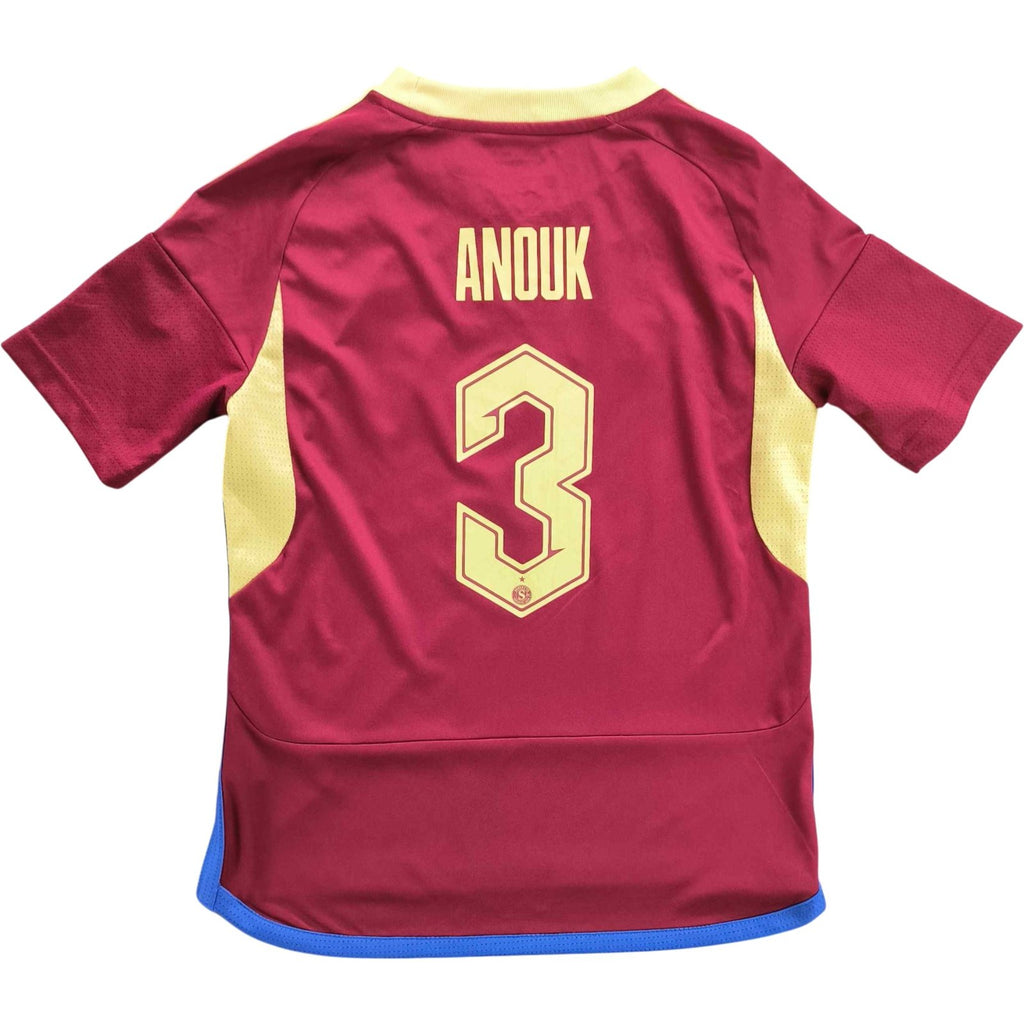 Servette 2023-24 Adidas home „Anouk #3” football shirt size 128