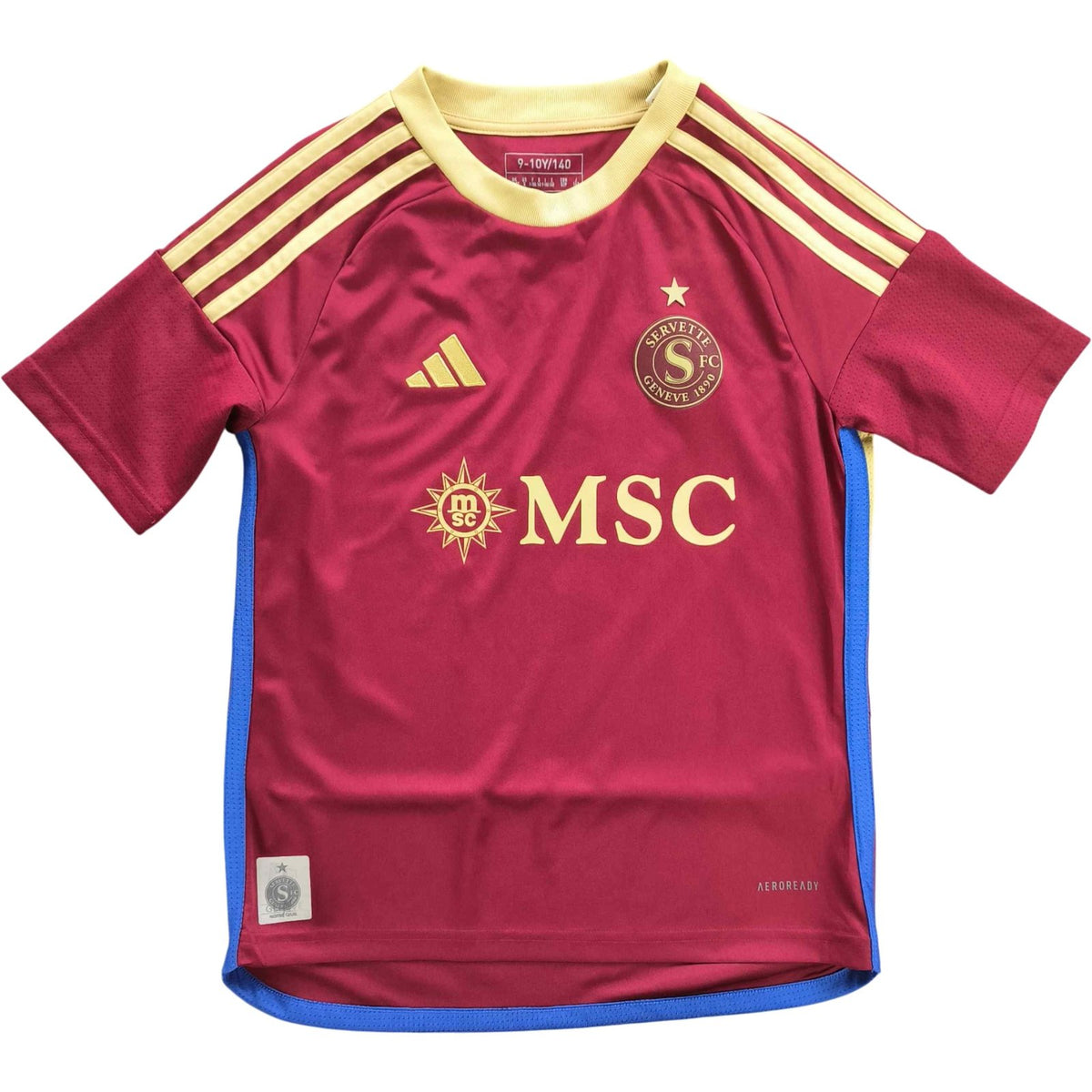 Servette 2023-24 Adidas home „Anouk #3” football shirt size 128