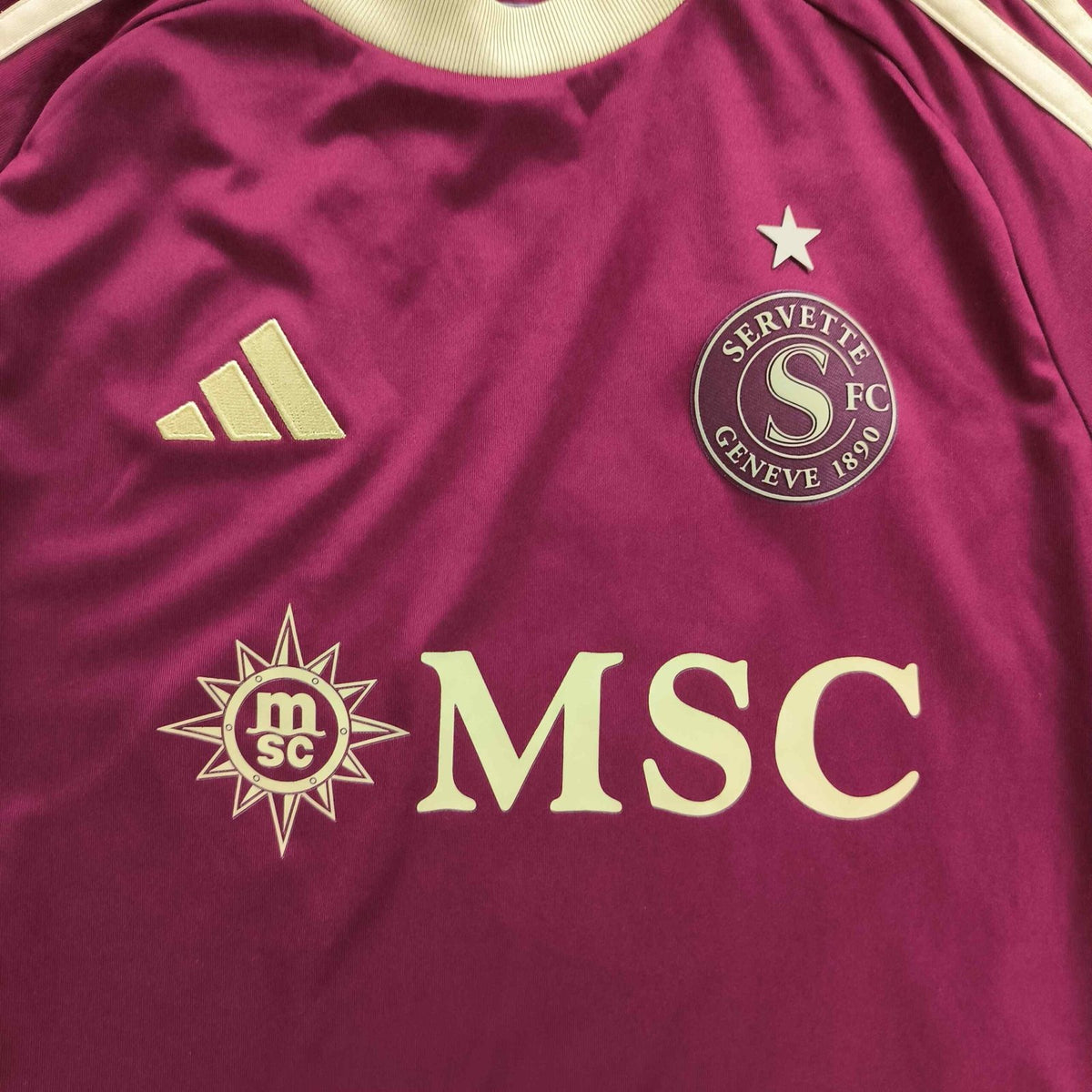Servette 2023-24 Adidas home „Anouk #3” football shirt size 128