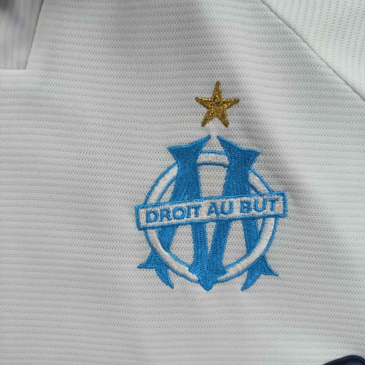 Marseille 1999-2000 Adidas home football shirt size XL