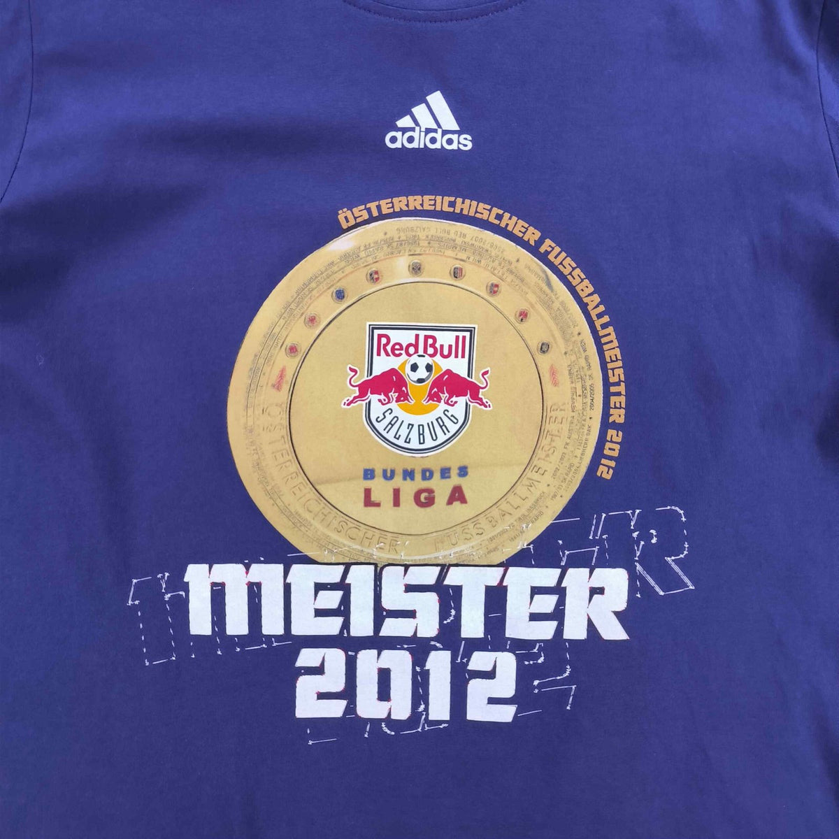 Red Bull Salzburg 2012 Adidas champions póló M-es