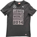 Lewis Hamilton Mercedes F1 2014 World Champion Puma Formula-1 t-shirt size M