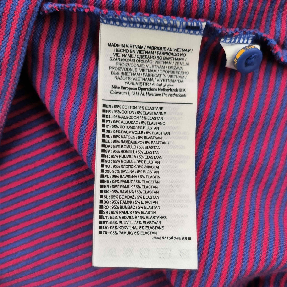Barcelona 2016-17 Nike póló L-es