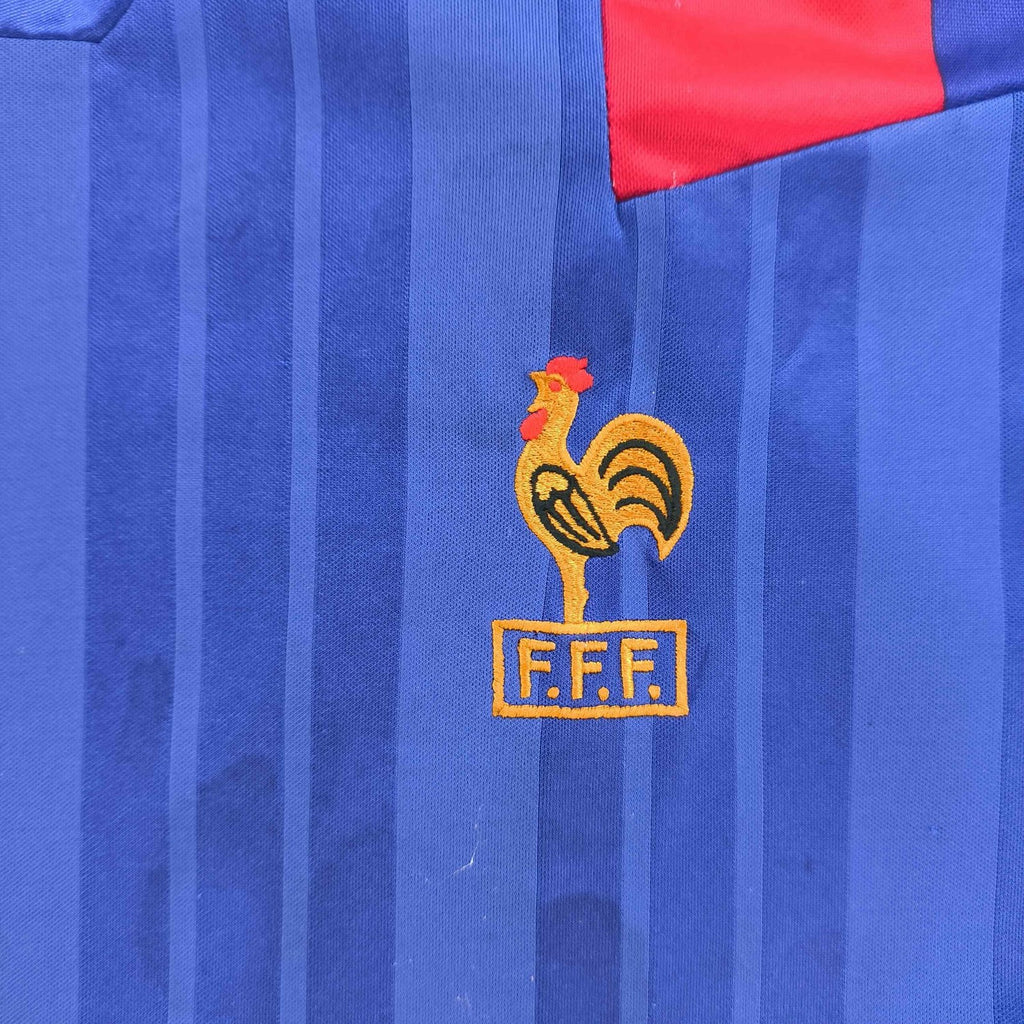 France 1992-94 Adidas home football shirt size M