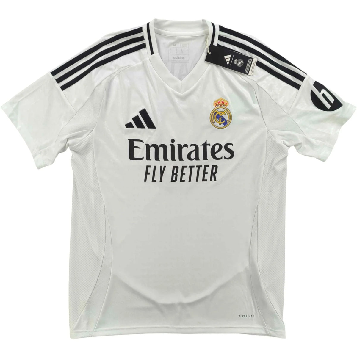 Real Madrid 2024-25 Adidas hazai Kylian Mbappé *Új* foci mez M-es