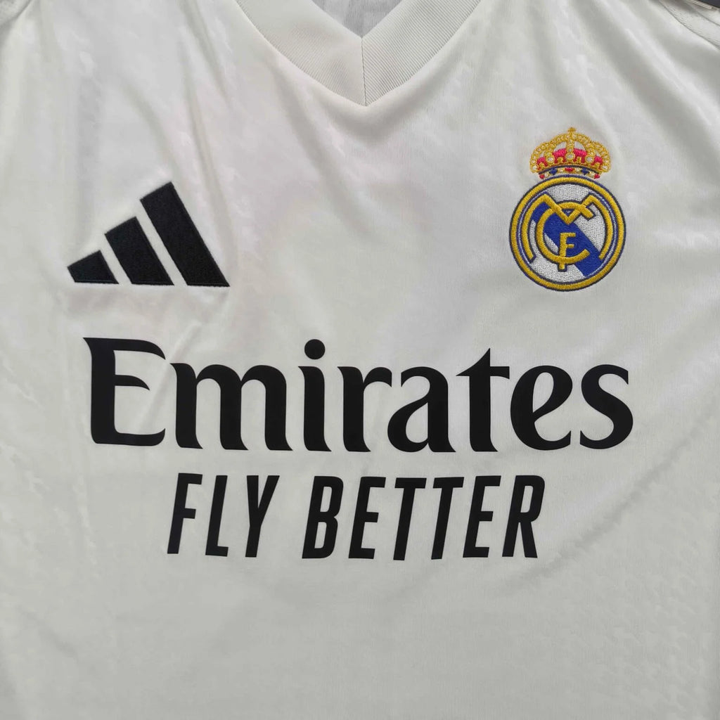 Real Madrid 2024-25 Adidas home Kylian Mbappé *NEW* football shirt size M