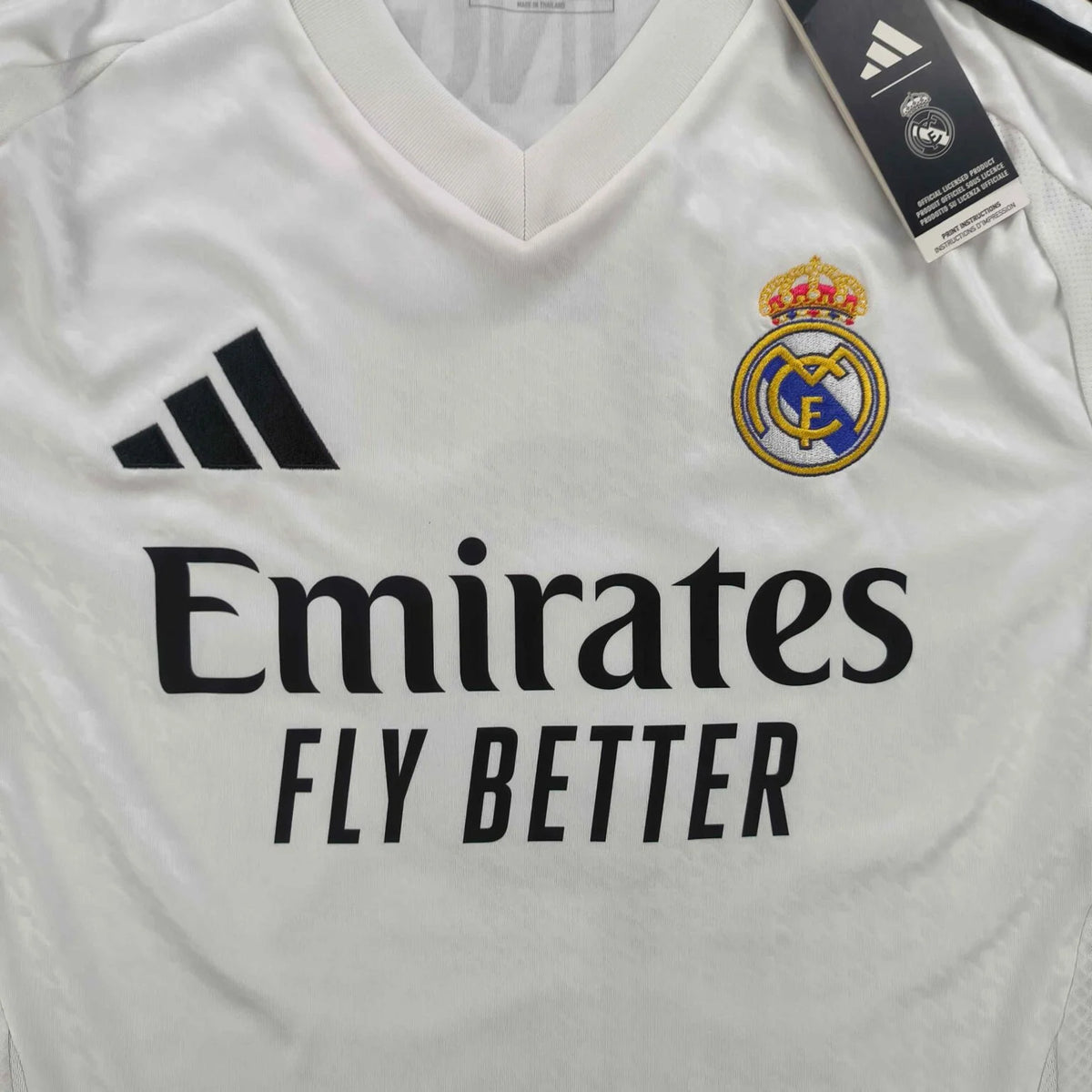 Real Madrid 2024-25 Adidas hazai Jude Bellingham *Új* foci mez M-es