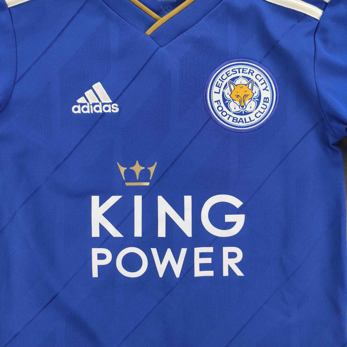 Leicester City 2018-19 Adidas home football shirt size 128