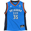 Oklahoma City Thunder Kevin Durant Adidas NBA jersey size Kids 104-110
