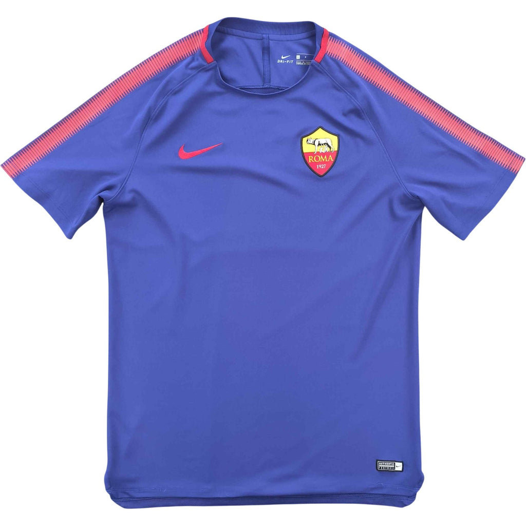 AS Roma 2017-18 Nike training football shirt size L