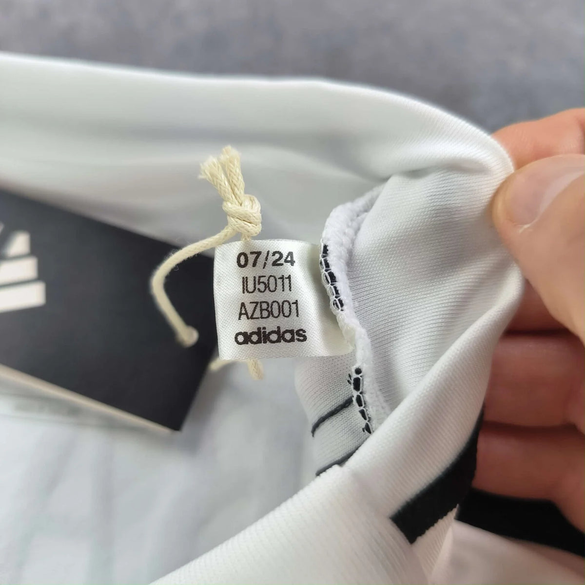 Real Madrid 2024-25 Adidas hazai BL Kylian Mbappe *Új* foci mez M-es