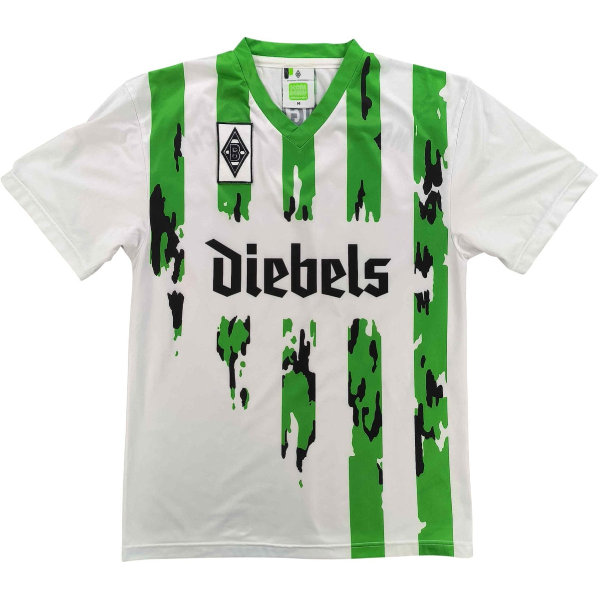 Borussia Mönchengladbach 1994-95 Score Draw home retro football shirt size M