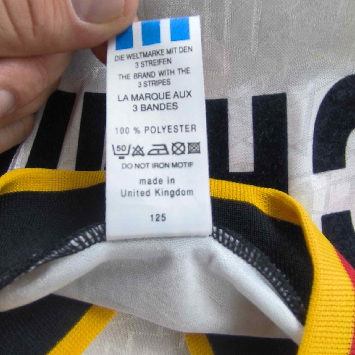 Németország 1994-96 Adidas hazai foci mez XL-es