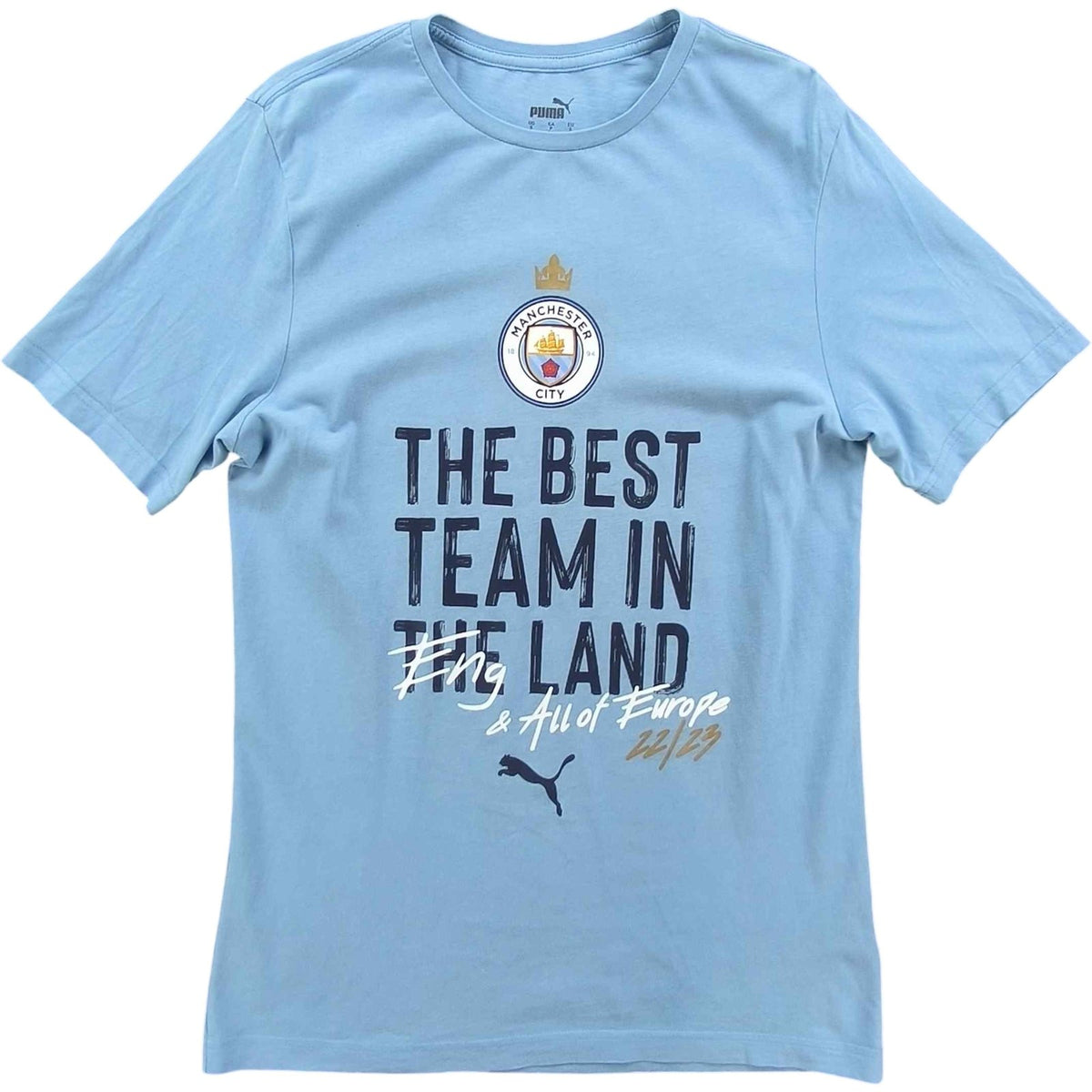 Manchester City 2022-23 Puma póló S-es