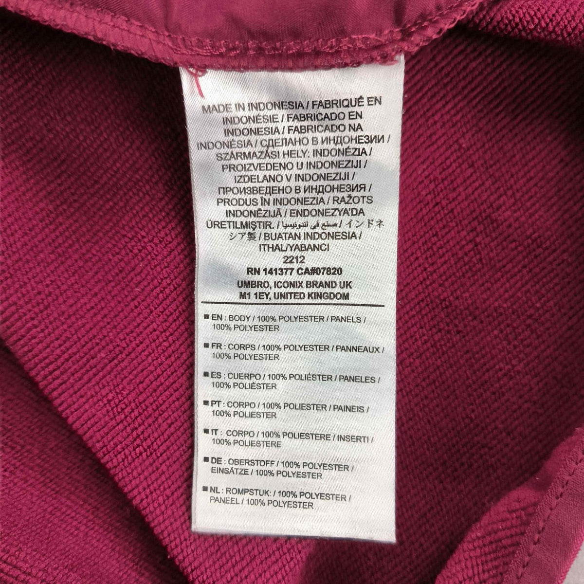 Heart Of Midlothian 2018-19 Umbro top size M