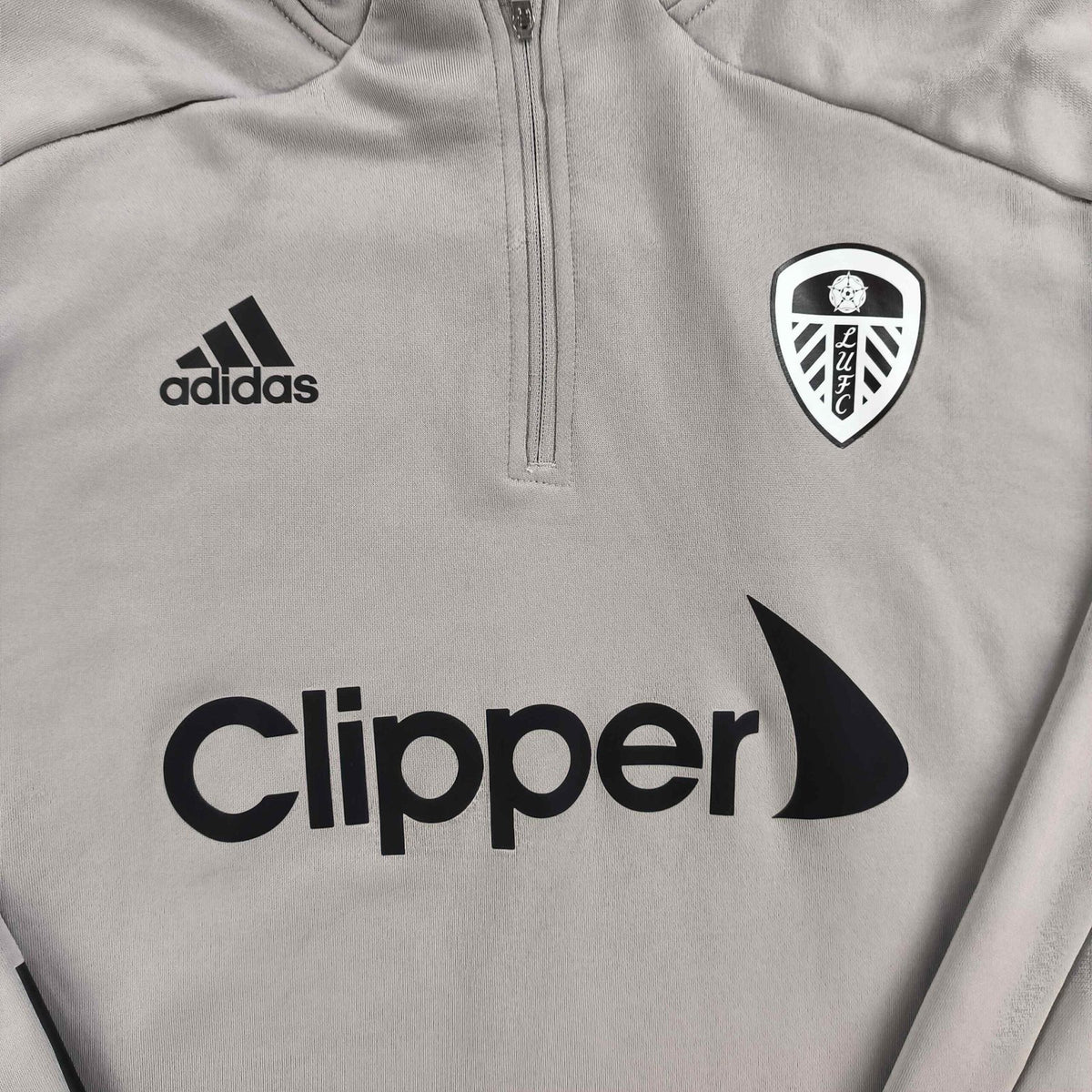 Leeds United 2020-21 Adidas training felső L-es
