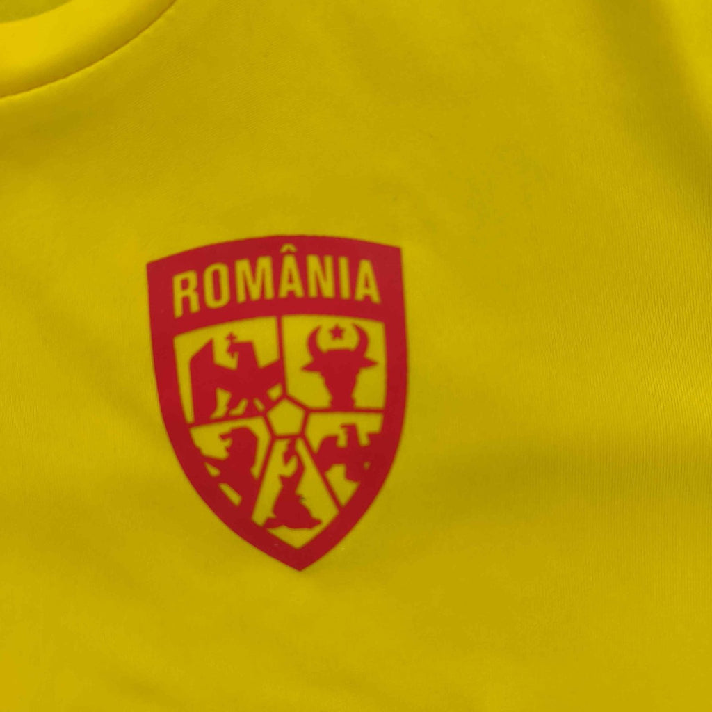 Romania Joma home fan football shirt size XL