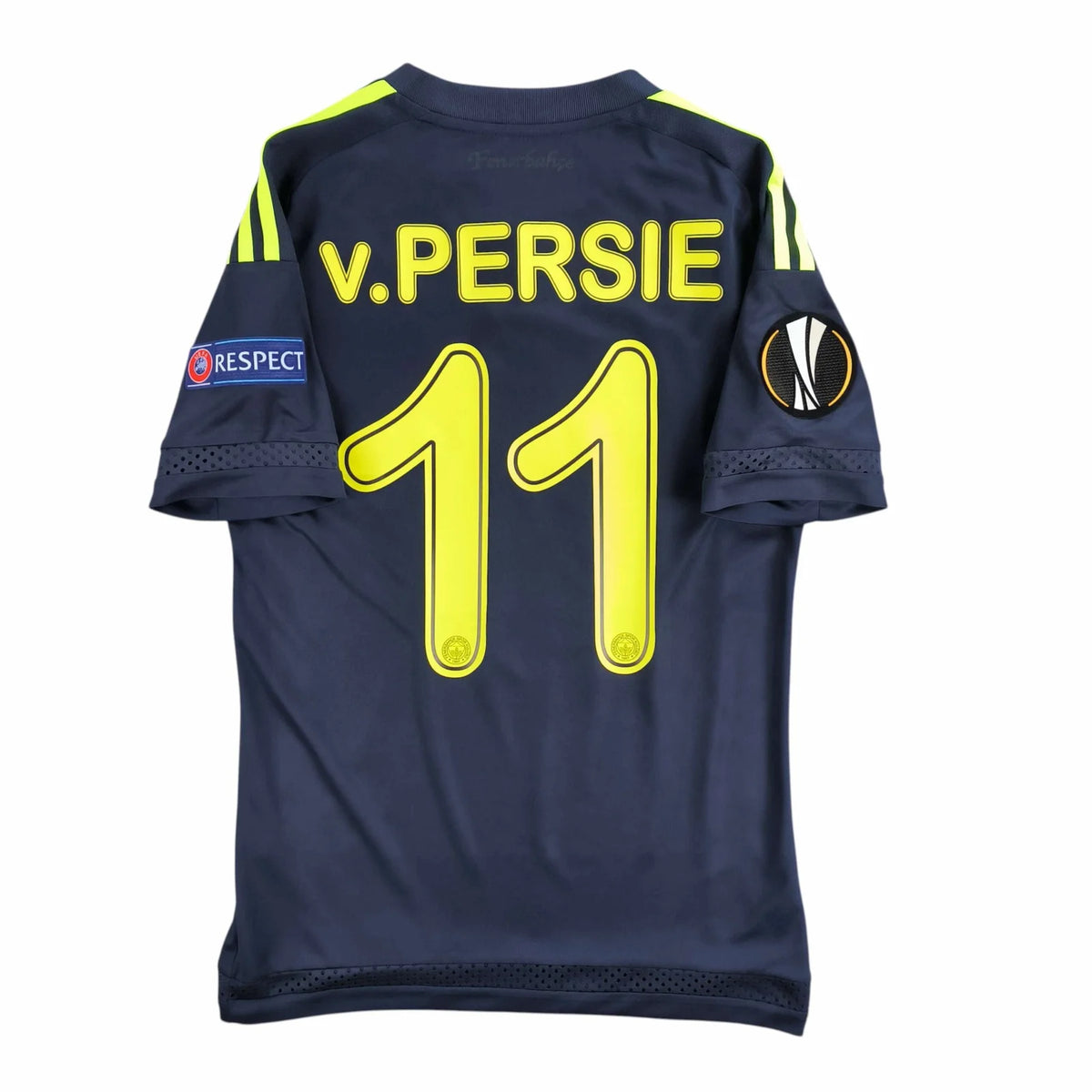 Fenerbahce 2015-16 Adidas harmadik számú EL Robin van Persie foci mez S-es