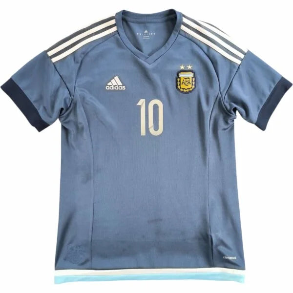 Argentina 2015-17 Adidas away Lionel Messi football shirt size M